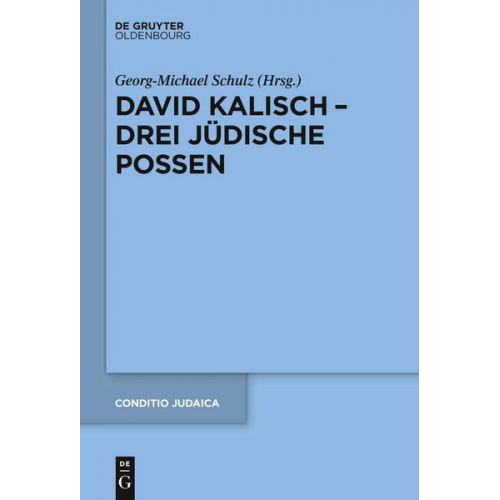 David Kalisch – drei jüdische Possen