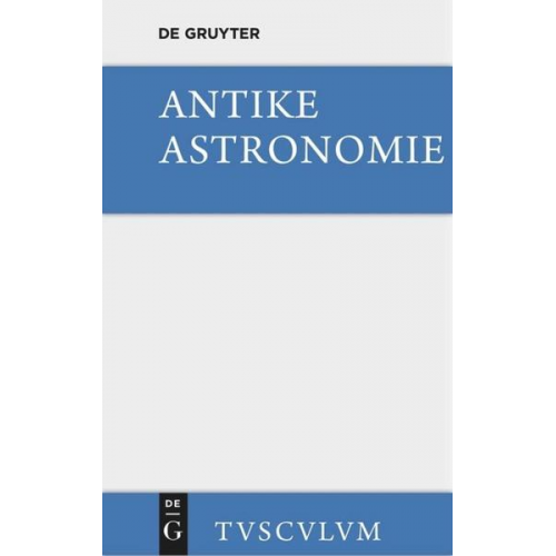 Heinrich Balss - Antike Astronomie