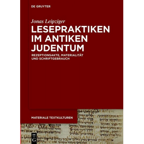 Jonas Leipziger - Lesepraktiken im antiken Judentum