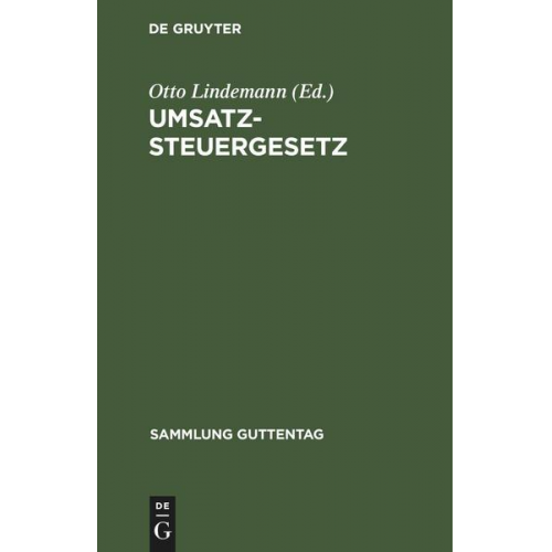 Umsatzsteuergesetz