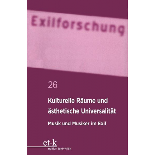 Kulturelle Räume und ästhetische Universalität