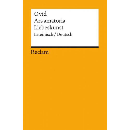 Ovid - Ars amatoria / Liebeskunst