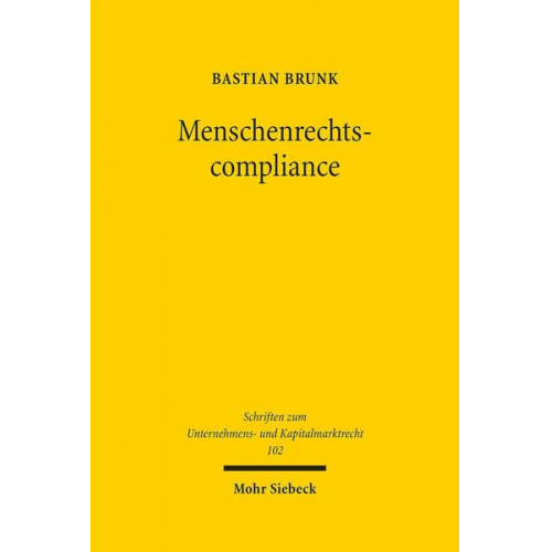 Bastian Brunk - Menschenrechtscompliance