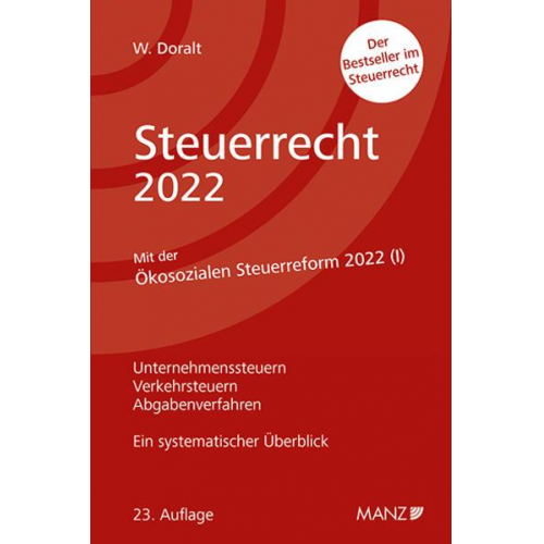 Walter Doralt - Steuerrecht 2022