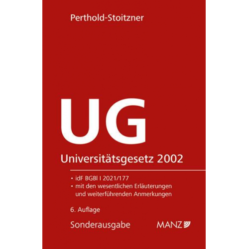 Bettina Perthold-Stoitzner - Universitätsgesetz 2002