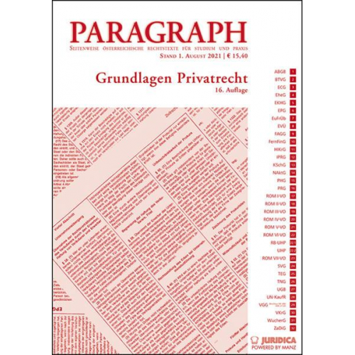 Paragraph - Grundlagen Privatrecht