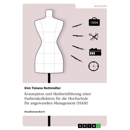 Kim Tiziana Rottmüller - Konzeption und Markteinführung einer Fashionkollektion für die Hochschule für angewandtes Management (HAM)