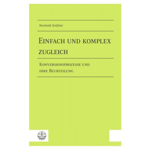 Reinhold Strähler - Einfach und komplex zugleich