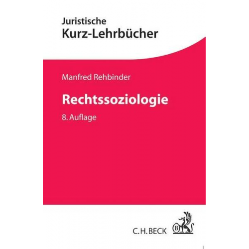 Manfred Rehbinder - Rechtssoziologie