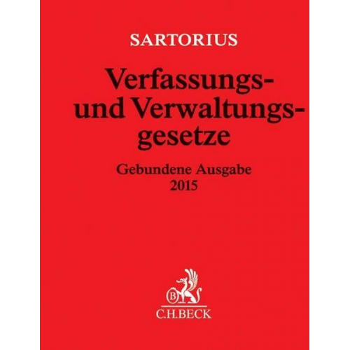 Verfassungs- und Verwaltungsgesetze Gebundene Ausgabe 2015