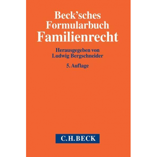 Beck'sches Formularbuch Familienrecht