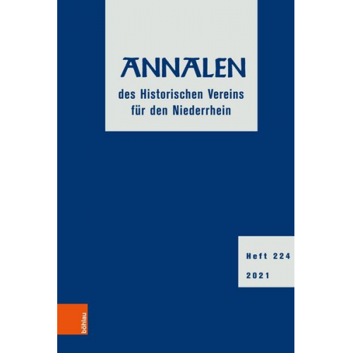 Annalen des Historischen Vereins für den Niederrhein 224 (2021)