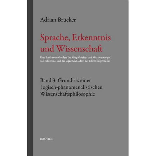 Adrian Brücker - Sprache, Erkenntnis und Wissenschaft