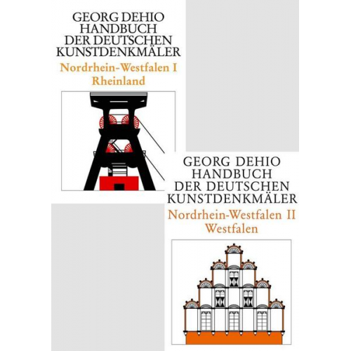 Georg Dehio: Dehio - Handbuch der deutschen Kunstdenkmäler / [Set Dehio - Handbuch der deutschen Kunstdenkmäler / Nordrhein-Westfalen I+II]