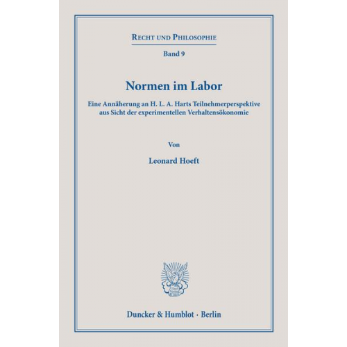 Leonard Hoeft - Normen im Labor.