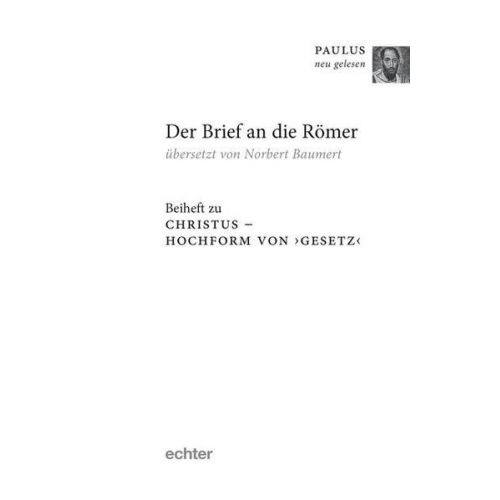 Norbert Baumert - Christus - Hochform von ›Gesetz‹, Beiheft