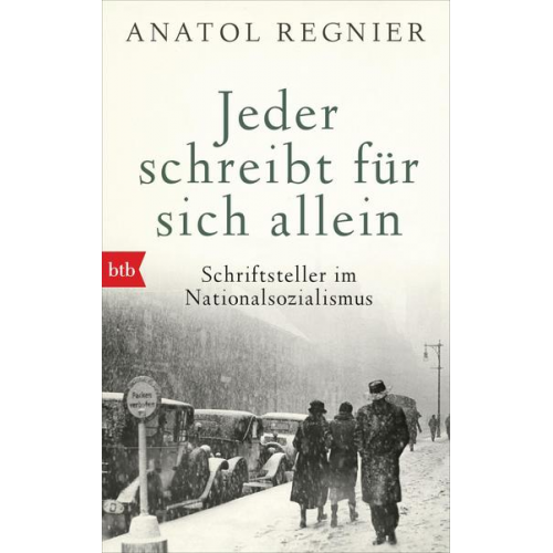 Anatol Regnier - Jeder schreibt für sich allein