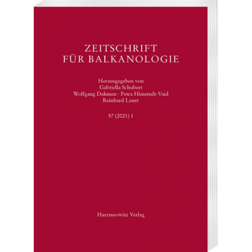 Zeitschrift für Balkanologie 57 (2021) 1