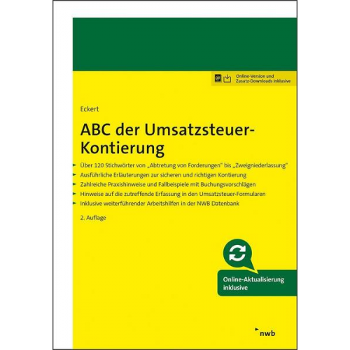 Karl-Hermann Eckert - ABC der Umsatzsteuer-Kontierung