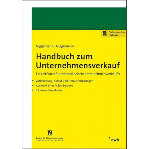 Britt Niggemann & Mark Niggemann - Handbuch zum Unternehmensverkauf