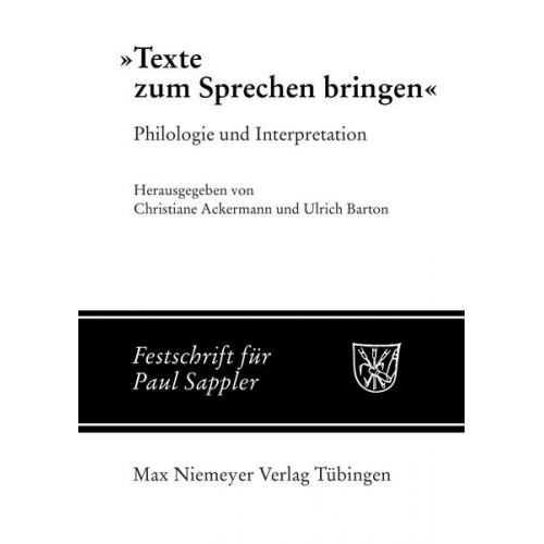 Christiane Ackermann & Ulrich Barton - Texte zum Sprechen bringen