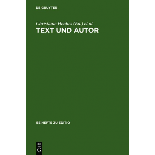 Christiane Henkes & Harald Saller - Text und Autor