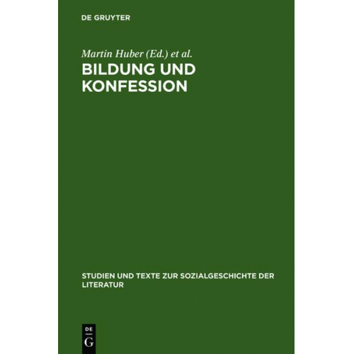 Martin Huber & Gerhard Lauer - Bildung und Konfession