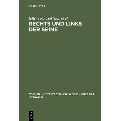 Helene Roussel & Lutz Winckler - Rechts und links der Seine