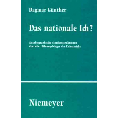 Dagmar Günther - Das nationale Ich?