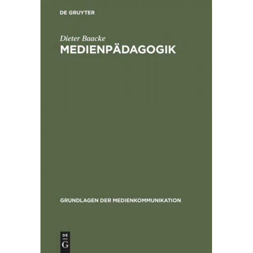 Dieter Baacke - Medienpädagogik