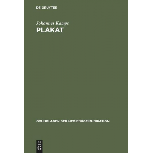 Johannes Kamps - Plakat