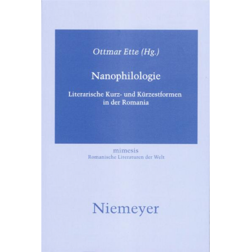 Ottmar Ette - Nanophilologie