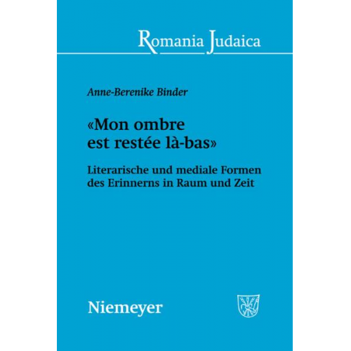 Anne-Berenike Binder - «Mon ombre est restée là-bas»