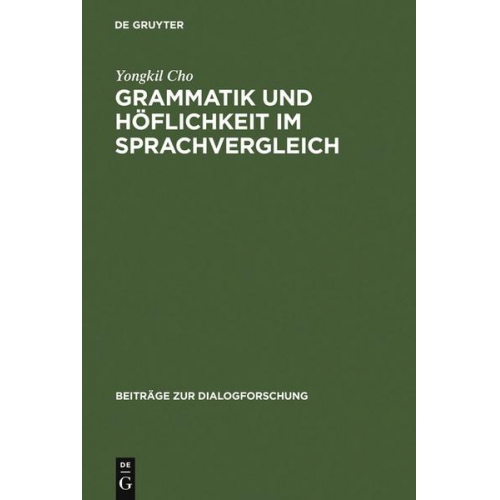 Grammatik und Höflichkeit im Sprachvergleich