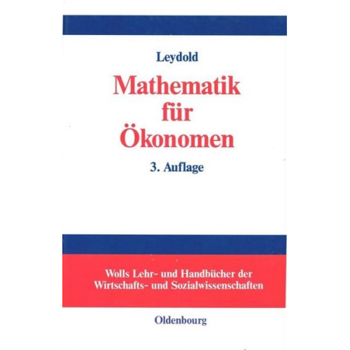 Josef Leydold - Mathematik für Ökonomen