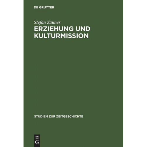 Stefan Zauner - Erziehung und Kulturmission