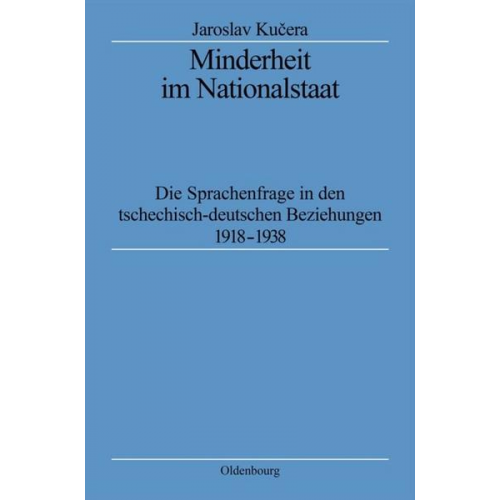 Jaroslav Kucera - Minderheit im Nationalstaat