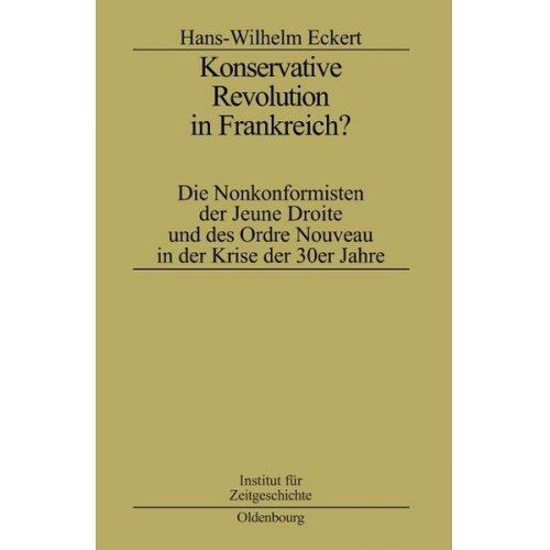 Hans-W. Eckert - Konservative Revolution in Frankreich?