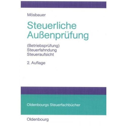 Heinz Mösbauer - Steuerliche Außenprüfung