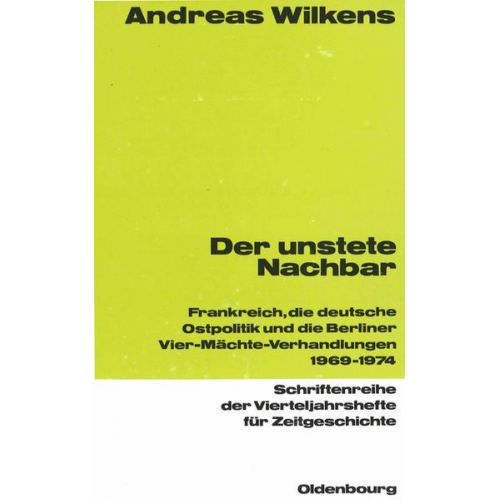 Andreas Wilkens - Der unstete Nachbar