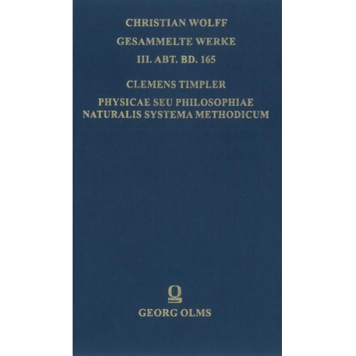 Clemens Timpler - Physicae seu philosophiae naturalis systema methodicum