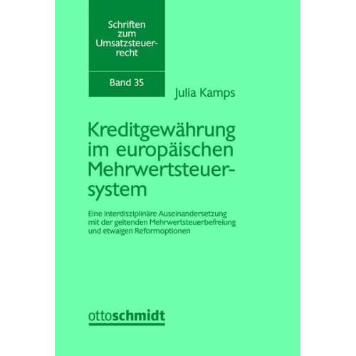 Julia Kamps - Kreditgewährung im europäischen Mehrwertsteuersystem