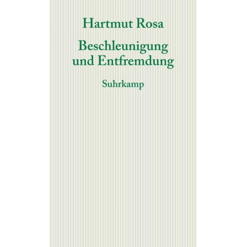 Hartmut Rosa - Beschleunigung und Entfremdung