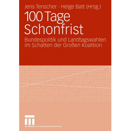 Jens Tenscher & Helge Batt - 100 Tage Schonfrist