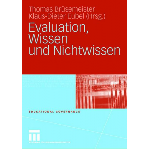 Thomas Brüsemeister & Klaus-Dieter Eubel - Evaluation, Wissen und Nichtwissen