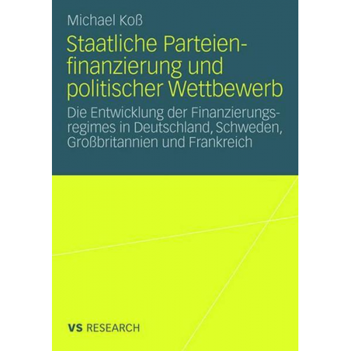 Michael Koss - Staatliche Parteienfinanzierung und politischer Wettbewerb