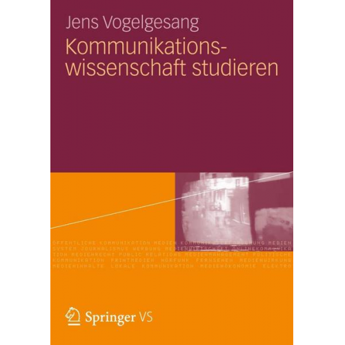 Jens Vogelgesang - Kommunikationswissenschaft studieren