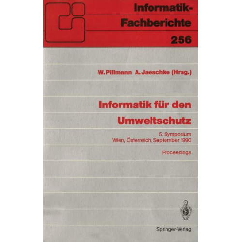 Informatik für den Umweltschutz