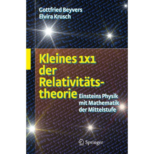 Gottfried Beyvers & Elvira Rosenbaum - Kleines 1x1 der Relativitätstheorie