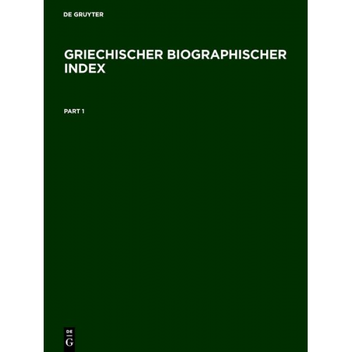 Hilmar Schmuck - Griechischer Biographischer Index